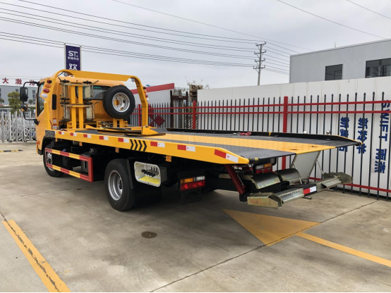 國六大運奧普力藍牌清障車