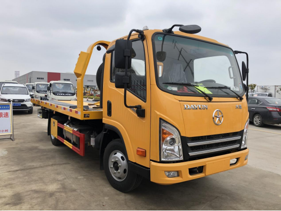 國六大運奧普力藍牌清障車