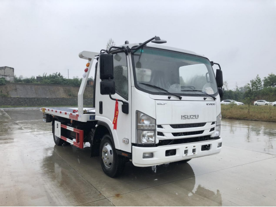 國六五十鈴KV100藍牌清障車