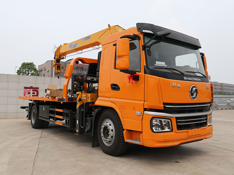 陜汽軒德翼6清障帶吊