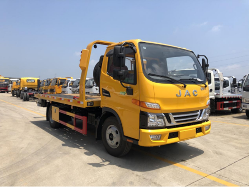 國六江淮駿鈴V5藍牌清障車