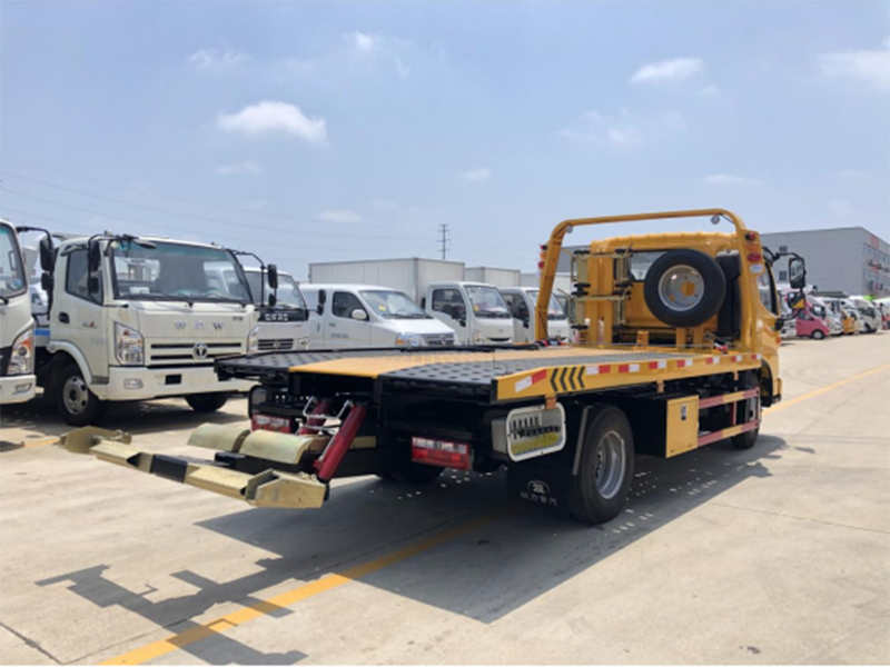 國六江淮駿鈴V5藍牌清障車